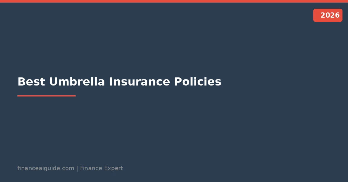 Umbrella Insurance: $1M Coverage for $250/Year — Do You Actually Need It?